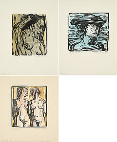 Max Kaus - Konvolut von 3 Holzschnitten, 76960-10, Van Ham Kunstauktionen