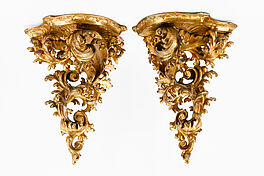 Zwei Konsolen Akanthusdekor, 68008-492, Van Ham Kunstauktionen