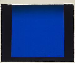 Rupprecht Geiger - blau - schwarz, 66761-27, Van Ham Kunstauktionen