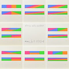 Max Bill - 8 2 44 = 8, 63231-3, Van Ham Kunstauktionen