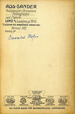 August Sander - Auktion 312 Los 445, 49595-2, Van Ham Kunstauktionen