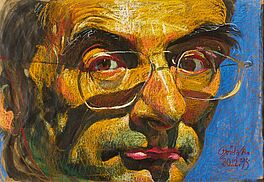 Johannes Gruetzke - Das eigene Gesicht breit Zwischen Kinn und Stirn, 69550-3, Van Ham Kunstauktionen