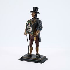 Figurenuhr in Form eines Uhrmachers, 81347-4, Van Ham Kunstauktionen