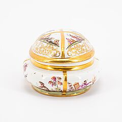 Meissen - Ovale Zuckerdose mit Chinoiserien, 77931-1, Van Ham Kunstauktionen