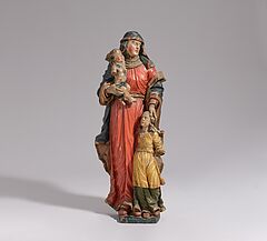 Süddeutsche Schule - Heilige Anna Selbdritt, 81249-4, Van Ham Kunstauktionen