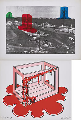 Verschiedene Kuenstler - Konvolut von 2 Serigrafien, 70201-13, Van Ham Kunstauktionen
