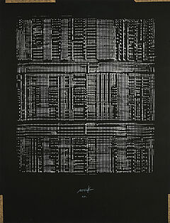 Heinz Mack - Kleine Mathematik - Spiegelstruktur, 80374-765, Van Ham Kunstauktionen
