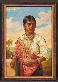 Mädchen in MaharadschaTracht, 81537-2, Van Ham Kunstauktionen