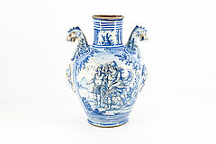 Paar grosse Vasen mit figuerlichen Handhaben, 75767-1, Van Ham Kunstauktionen