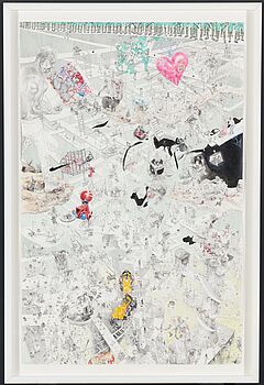 Peter Feiler - Prof Schlechter liest die neusten Nachrichten, 68003-459, Van Ham Kunstauktionen