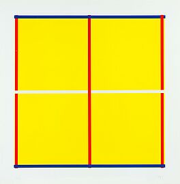 Imi Knoebel - Rot Gelb Weiss Blau 4 Blaetter aus einer Mappe mit 6 Arbeiten Blatt 2346, 56801-4078, Van Ham Kunstauktionen