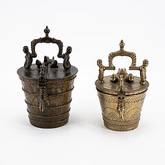 Zwei grosse Topfgewichte, 77616-1, Van Ham Kunstauktionen