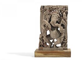Bedeutende Figur des tanzenden Ganesha, 64101-1, Van Ham Kunstauktionen