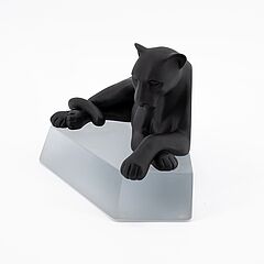 Cartier - Paar Panther als Buchstuetzen, 76014-9, Van Ham Kunstauktionen