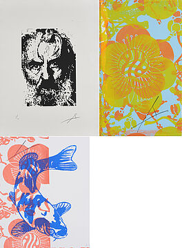 Cyrus Overbeck - Konvolut von 3 Holzschnitten, 70100-9, Van Ham Kunstauktionen