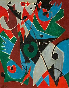 Ernst Wilhelm Nay - Der Jaeger, 81505-1, Van Ham Kunstauktionen