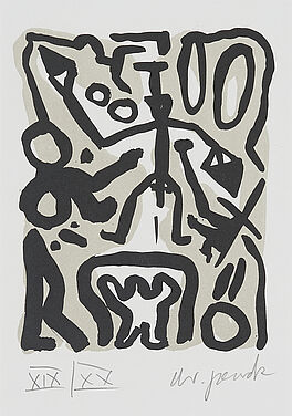AR Penck Ralf Winkler - Ohne Titel, 65546-152, Van Ham Kunstauktionen