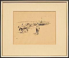 Zwei Lithografien mit Reiterdarstellungen, 79879-5, Van Ham Kunstauktionen