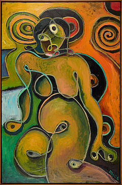 Anton Henning - Portrait No 154, 81279-1, Van Ham Kunstauktionen