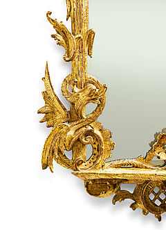 Deutschland - Spiegelrahmen mit aufwaendigem Schnitzdekor, 73747-9, Van Ham Kunstauktionen