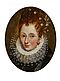 Flaemische Schule - Portraet einer vornehmen Dame mit kostbarer Spitzenhalskrause und Blumen im Haar, 76298-18, Van Ham Kunstauktionen