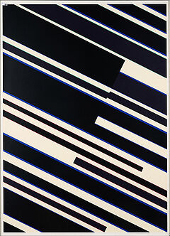 Guenter Fruhtrunk - Skansion auch Mit roten Randzonen Aus Farbbewegungen, 76494-14, Van Ham Kunstauktionen