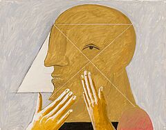 Horst Antes - Figur-Quer-durchkreuzt, 75223-10, Van Ham Kunstauktionen