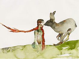 Cornelia Schleime - Tierische Liebe, 300001-4025, Van Ham Kunstauktionen