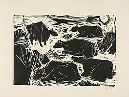 Willy Robert Huth - Kuehe auf einer Weide, 80374-220, Van Ham Kunstauktionen