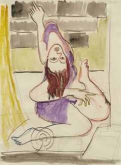 Ernst Ludwig Kirchner - Uebende Taenzerin, 81666-16, Van Ham Kunstauktionen