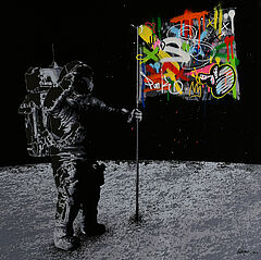 Martin Whatson - Flag on the Moon, 64303-7, Van Ham Kunstauktionen