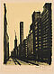 Bernard Buffet - New York VIII aus Album New York, 61174-100, Van Ham Kunstauktionen