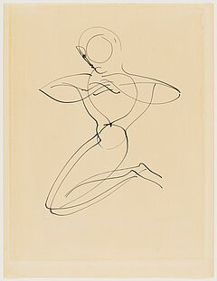 Oskar Schlemmer - Kniender, 80413-15, Van Ham Kunstauktionen