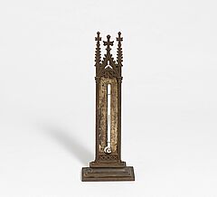Tischthermometer mit gotischen Architekturelementen, 68008-399, Van Ham Kunstauktionen