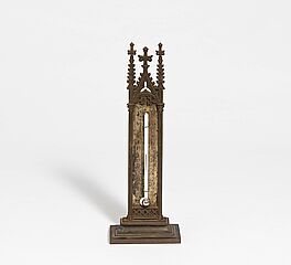 Tischthermometer mit gotischen Architekturelementen, 68008-399, Van Ham Kunstauktionen