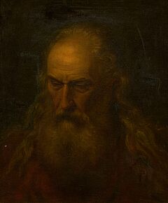 Unbekannter Kuenstler - Kopf eines baetigen Propheten, 73758-2, Van Ham Kunstauktionen