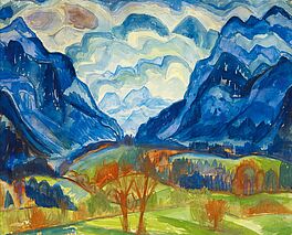 Fritz Schaefler - Berglandschaft, 56132-1, Van Ham Kunstauktionen