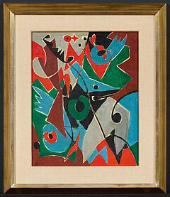 Ernst Wilhelm Nay - Der Jaeger, 81505-1, Van Ham Kunstauktionen