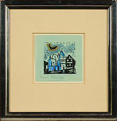 Lyonel Feininger - Gebaeude mit Mondsichel, 80768-23, Van Ham Kunstauktionen