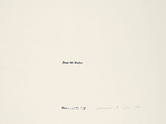 Dayanita Singh - Dear Mr Walter - Mona and Myself fuer Parkett 95, 77046-47, Van Ham Kunstauktionen