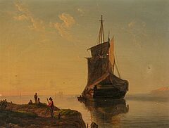 Fischer auf ruhiger See, 82044-3, Van Ham Kunstauktionen