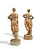 Italien - Zwei grosse Figuren junger Taenzerinnen, 76254-2, Van Ham Kunstauktionen