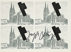 Joseph Beuys - Halbiertes Filzkreuz ueber Koeln, 80374-53, Van Ham Kunstauktionen