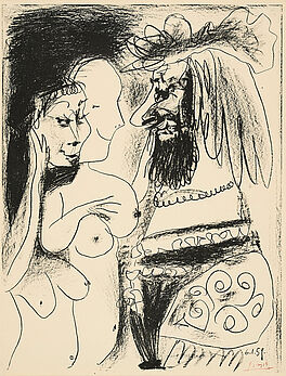 Pablo Picasso - Le Vieux Roi, 76749-1, Van Ham Kunstauktionen