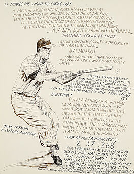 Raymond Pettibon - It Makes Me Want to Choke Up, 81351-80, Van Ham Kunstauktionen