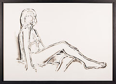 Tom Wesselmann - Monica sitting one leg over the other, 70568-1, Van Ham Kunstauktionen