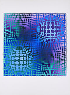 Victor Vasarely - Ohne Titel, 75223-22, Van Ham Kunstauktionen