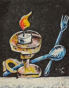 Walter Dahn - Ohne Titel, 70051-1, Van Ham Kunstauktionen