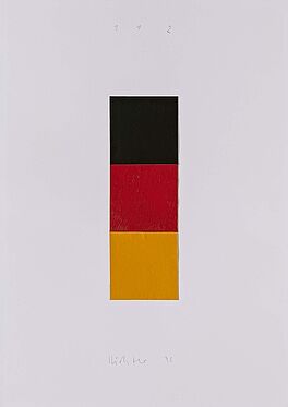 Gerhard Richter - Schwarz Rot Gold I, 76995-1, Van Ham Kunstauktionen