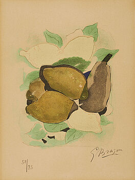 Georges Braque - Les citrons Aus Lettera amorosa, 75355-3, Van Ham Kunstauktionen